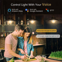 Smart WiFi Smart LED Bulb RGB Dimmer intelligent Light E27/E26/B22 Automation Work With Smart life / Tuya Alexa Google Home
