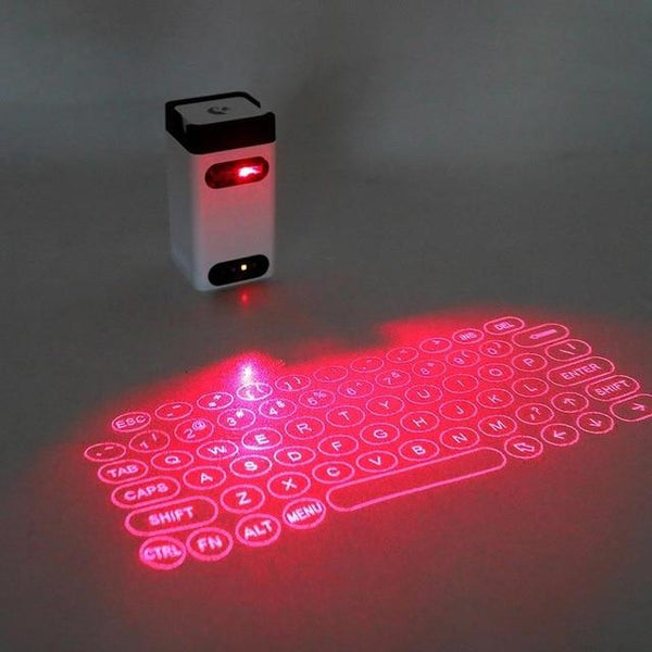 Bluetooth Virtual Wireless Laser Projection Mini Keyboard For PC, Phone, iPad and Laptops